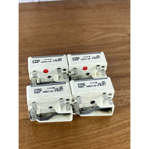 Genuine Frigidaire Electric Oven Surface Element Switch 316436001 316436000 x 4 - Picture 8 of 8